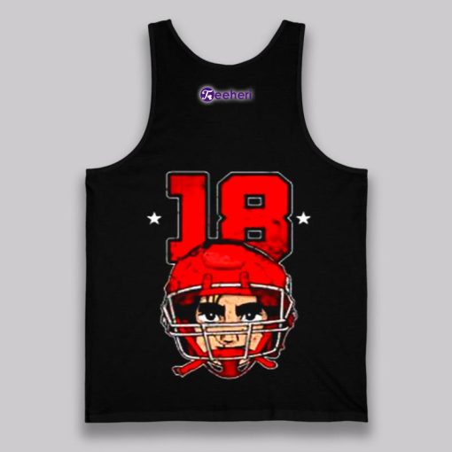 Football Player 18Th Birthday Sports Shirt Idea Boy