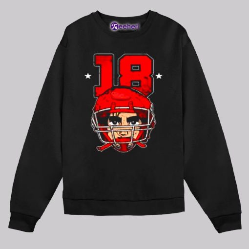 Football Player 18Th Birthday Sports Shirt Idea Boy