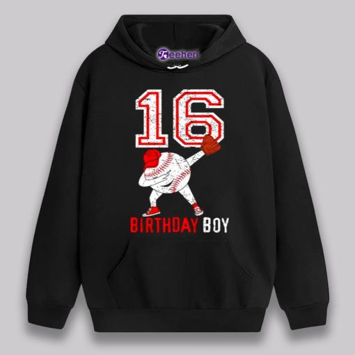 Gift For Boy 16Th Birthday Baseball Grandson Shirt Ideas