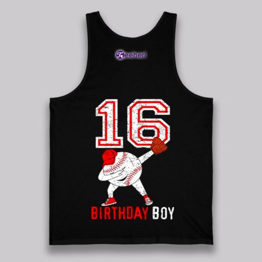 Gift For Boy 16Th Birthday Baseball Grandson Shirt Ideas