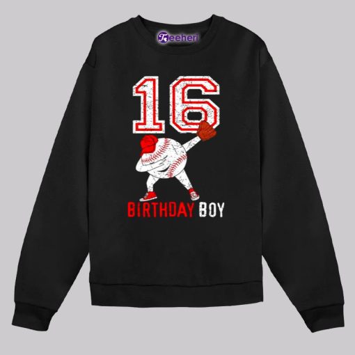 Gift For Boy 16Th Birthday Baseball Grandson Shirt Ideas