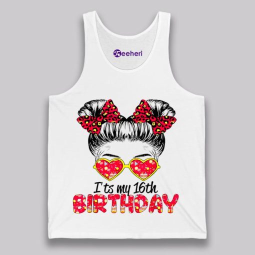 It Is My 16Th Birthday Shirt Girl Design